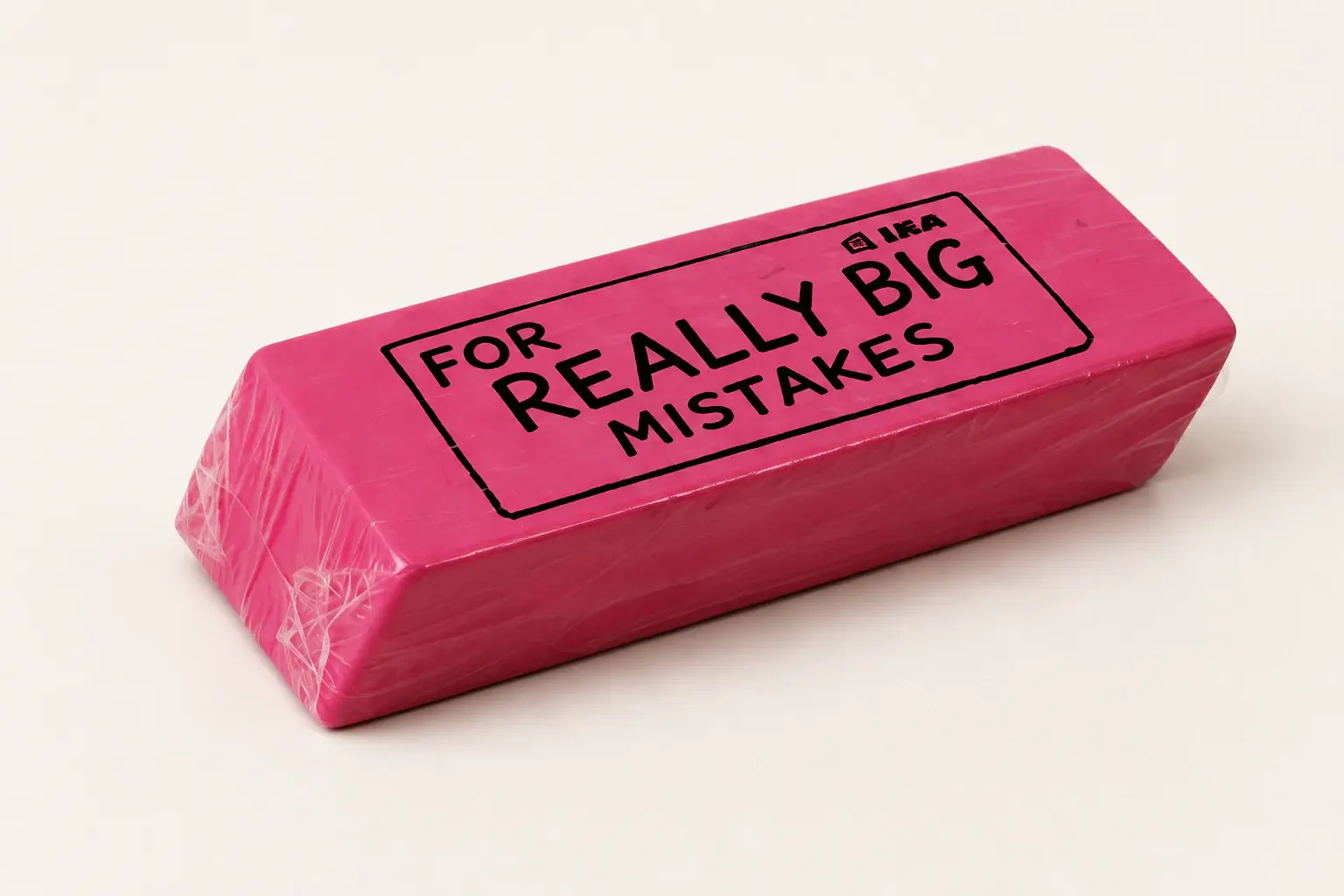 For Really Big Mistakes™